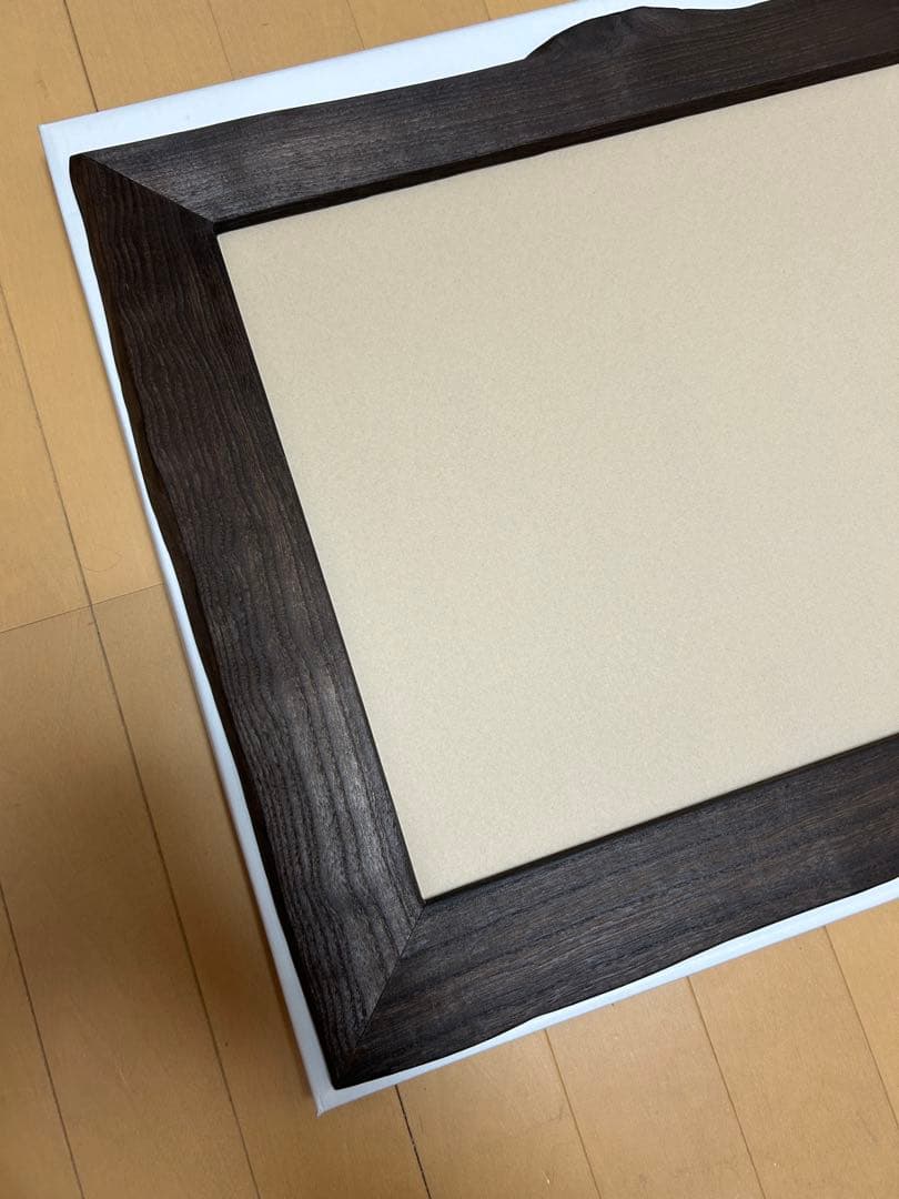 越後桐 手ぬぐい額 天然木 新潟県産 桐 額 アート インテリア