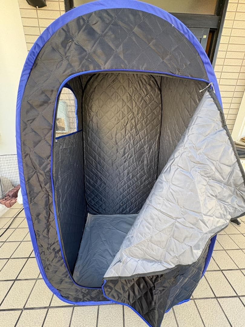 自宅で毎日サウナに入れる幸せ！スチームサウナ　4点セット！