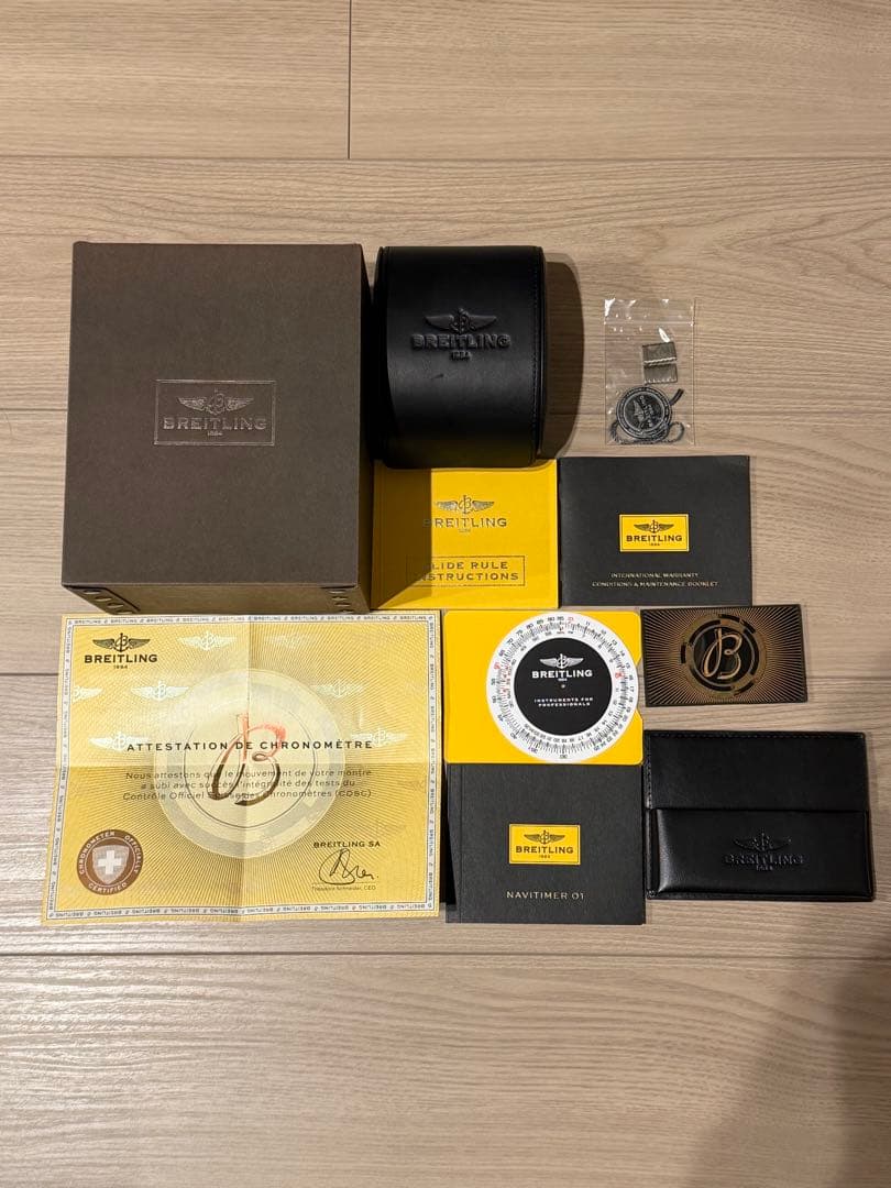 【希少】ブライトリング ナビタイマー01 AB0120 自動巻き クロノグラフ