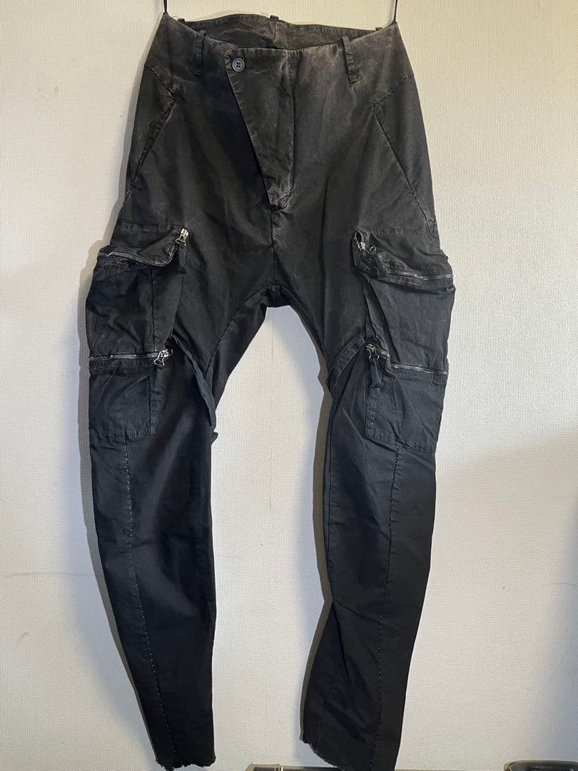 極美品★定8.8万 masnada ボンテージジップ ミリタリーパンツ マスナダ