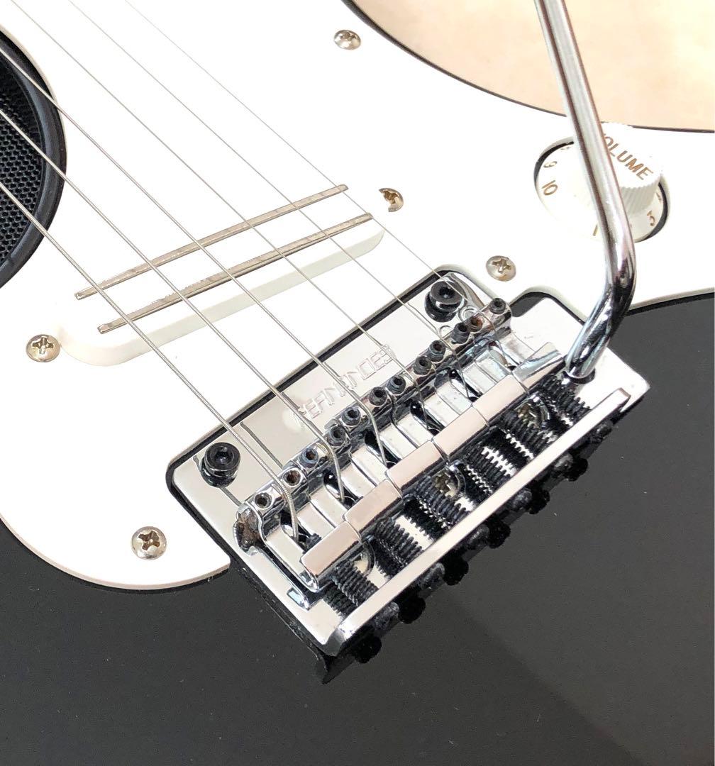 【超美品】ZO-3 ST BLK アンプ内蔵ミニギター 専用ケース付 ぞうさん