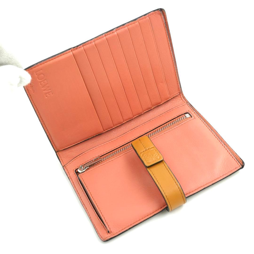 ✨未使用展示品✨　LOEWE ミニ財布　バーティカル　アナグラム　アマソナ