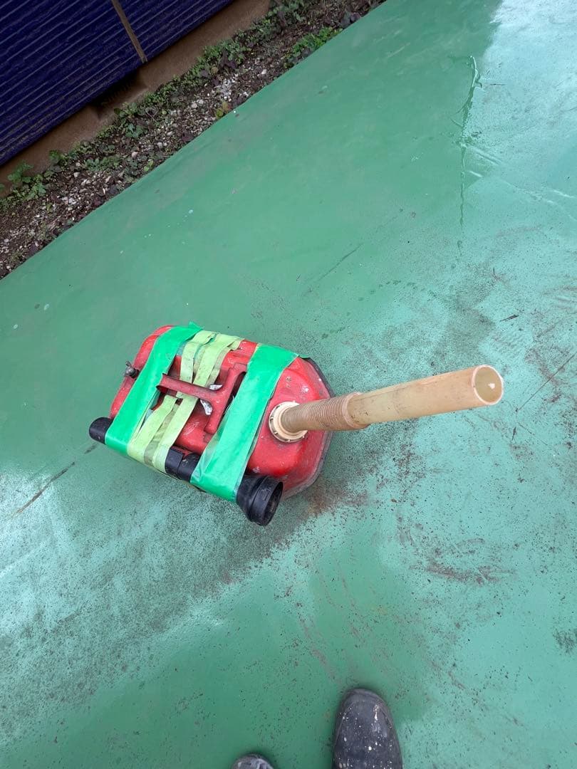 高圧洗浄機 エンジン駆動 コンパクト 青