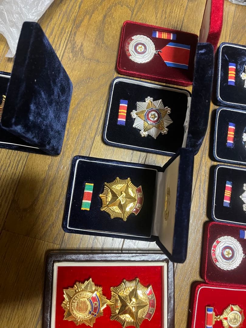 ド*ス様 北朝鮮　勲章メダル