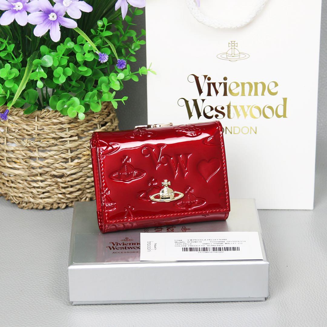 Vivienne Westwood ヴィヴィアン三つ折り財布 赤o 1