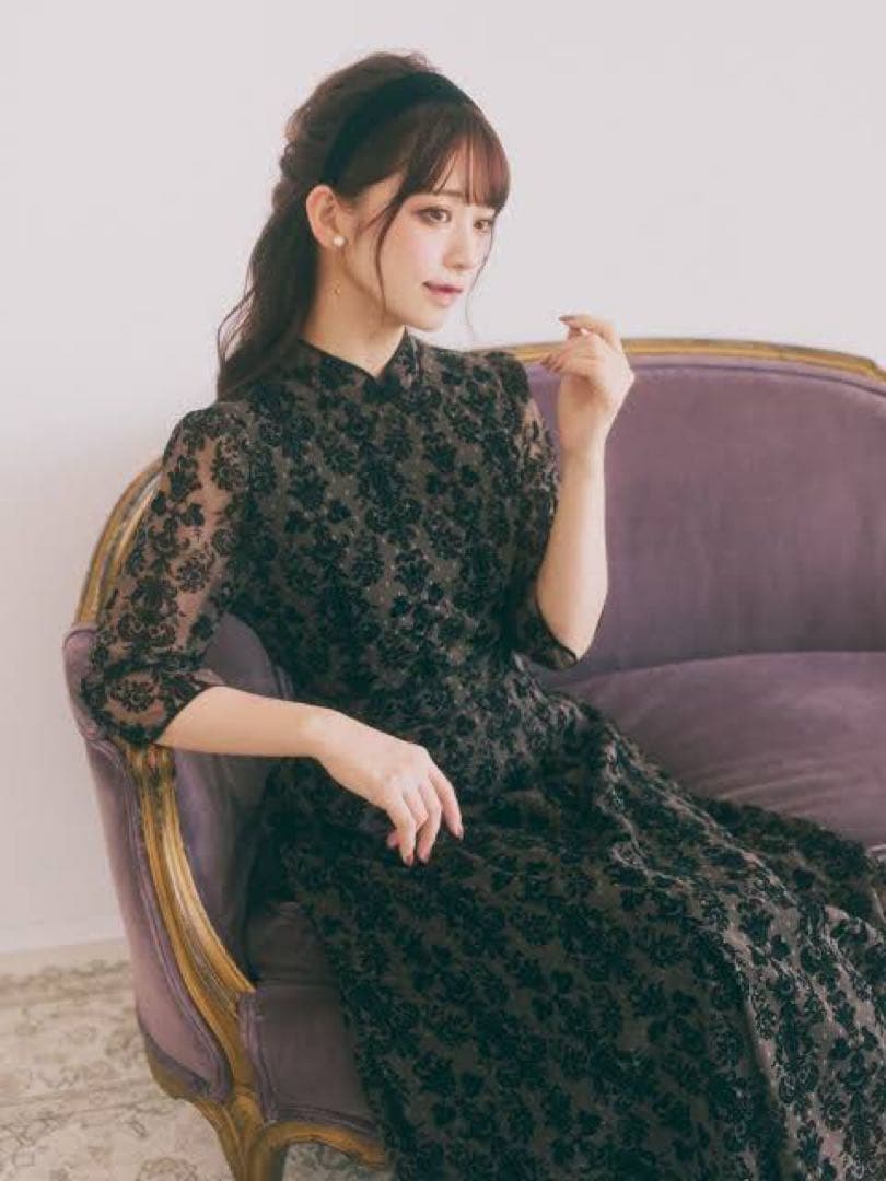 STRIPE CLUB★　ドレス　ワンピース　オケージョン　深澤翠　チャイナ釦