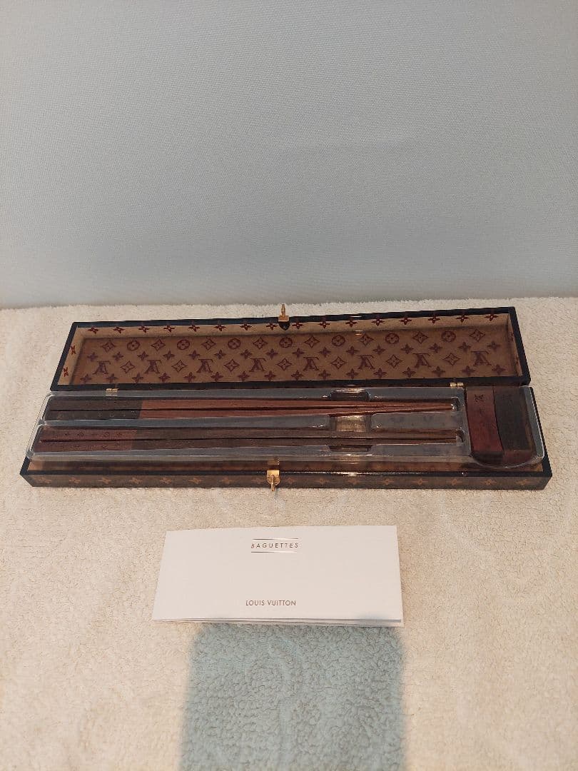 LOUIS VUITTON ルイヴィトン チョップスティック お箸 ノベルティ