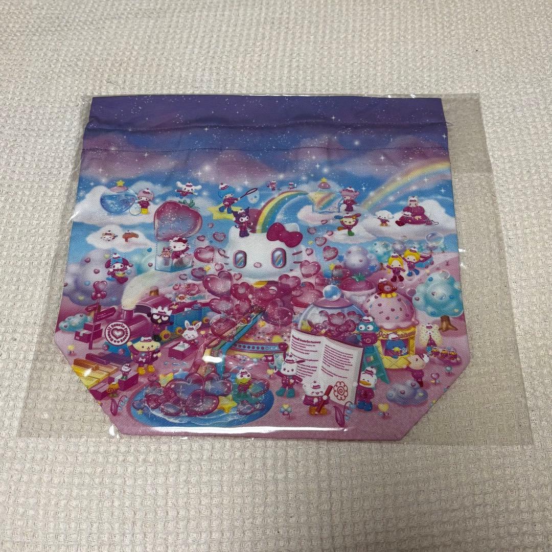 サンリオ　ハローキティ　原宿限定　マスコットホルダー　3点セット　ノベルティ付き