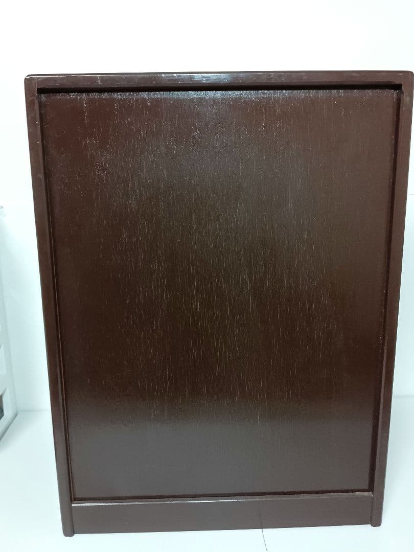 鎌倉彫り 椿 ツバキ ミニ箪笥　5段式　引き箪笥　ミニタンス　和箪笥　木製