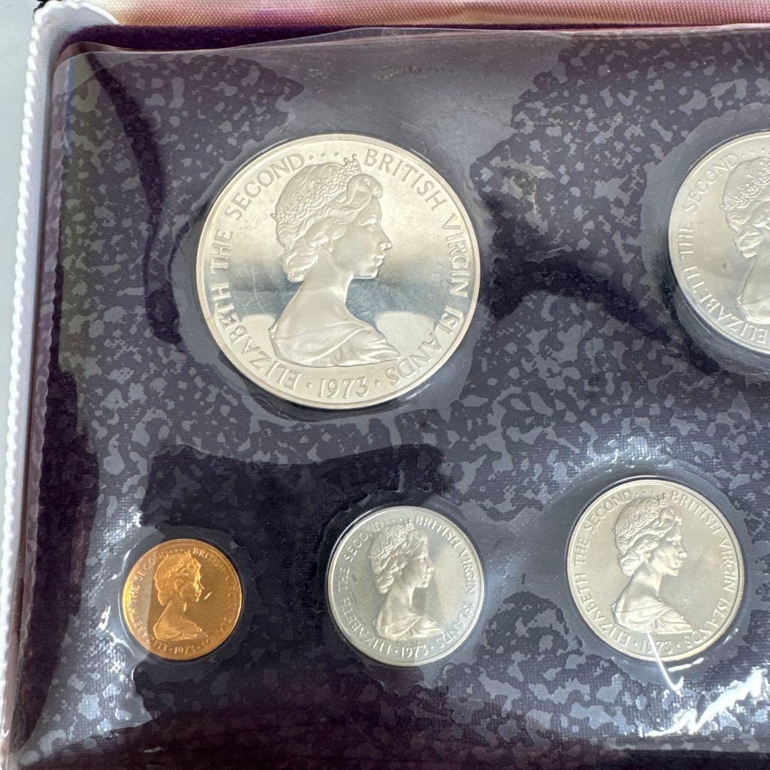 1973年 ブリティッシュバージンアイランド 記念硬貨セット