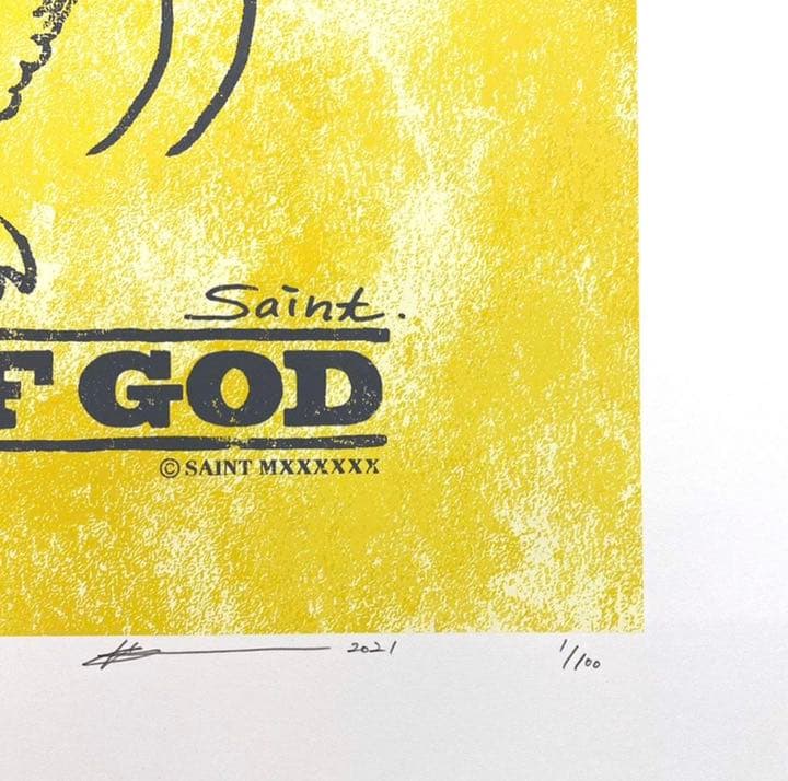 【新品未開封】LAMB OF GOD 細川雄太 版画 直筆EDサイン入り