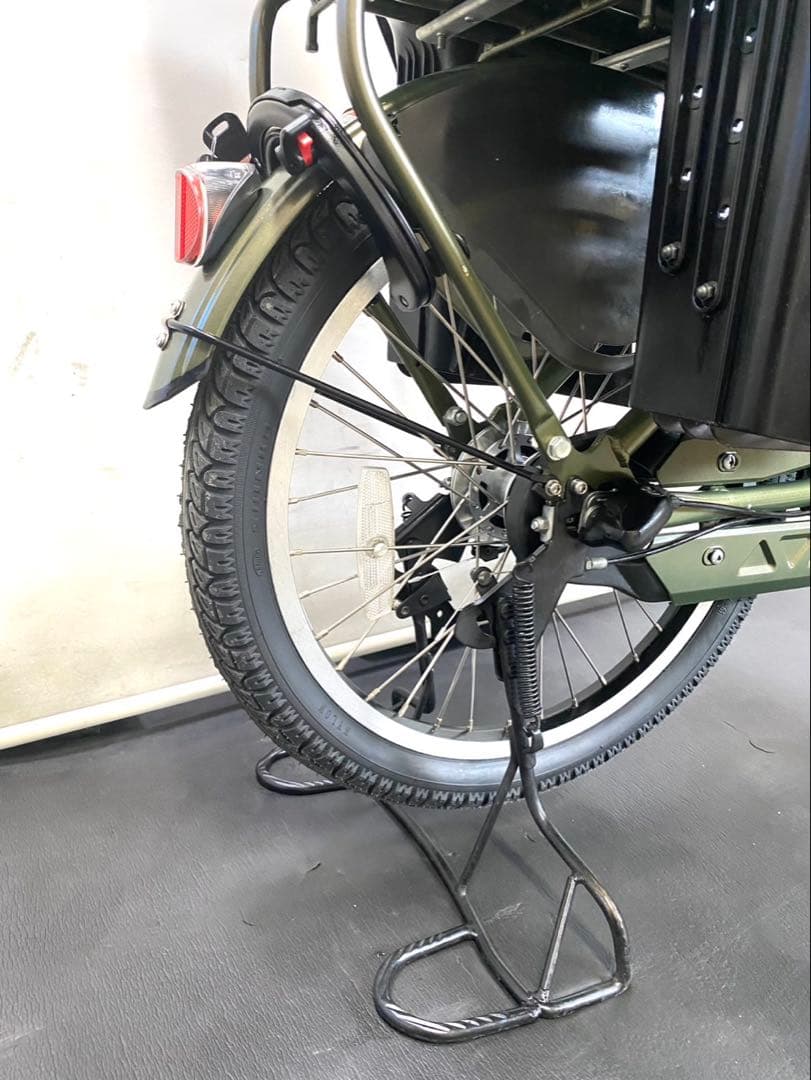 1年保証 送料無料　新型　ヤマハ　パスバビーアン カーキ色　電動アシスト自転車
