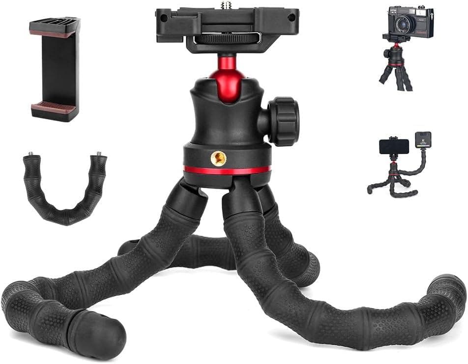 スマホ 三脚 一眼レフ くねくね フレキシブル