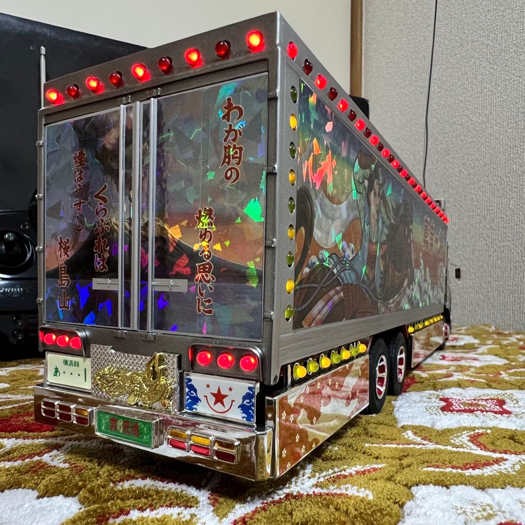 RC トラック野郎 特別版　男一匹桃次郎　前下がりカスタム品