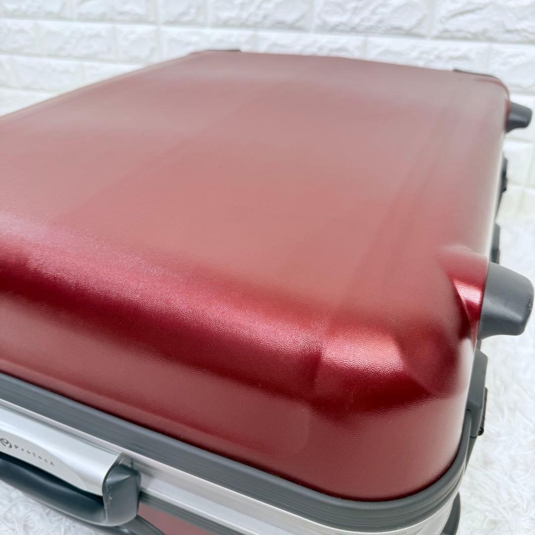 PROTECA プロテカ 赤 82L 大容量 4輪 スーツケース キャリー