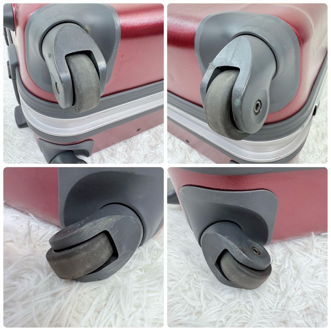 PROTECA プロテカ 赤 82L 大容量 4輪 スーツケース キャリー