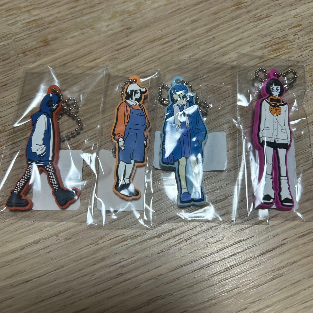 people1 ラバーキーホルダー