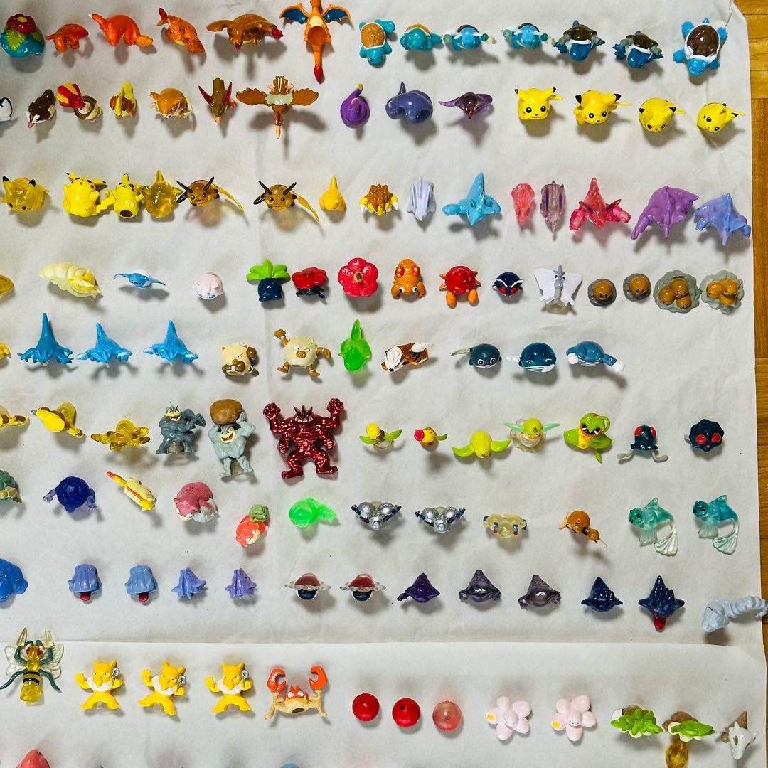 ポケモン モンコレ フィギュア 236体 セット売り クリア62体 当時物