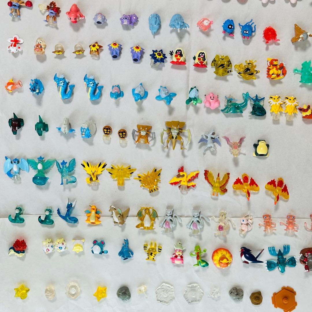 ポケモン モンコレ フィギュア 236体 セット売り クリア62体 当時物