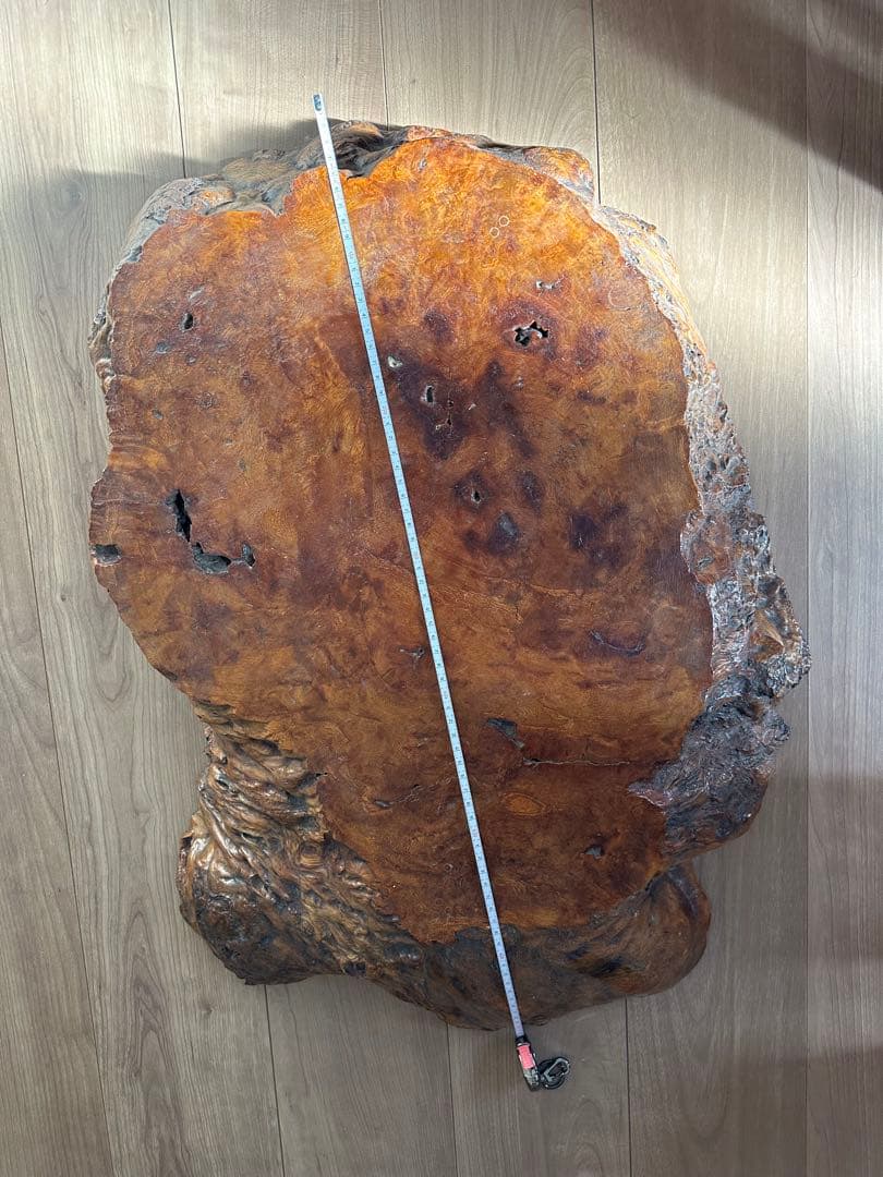 アンティークの飾り木 73cm x 53cm x 9cm