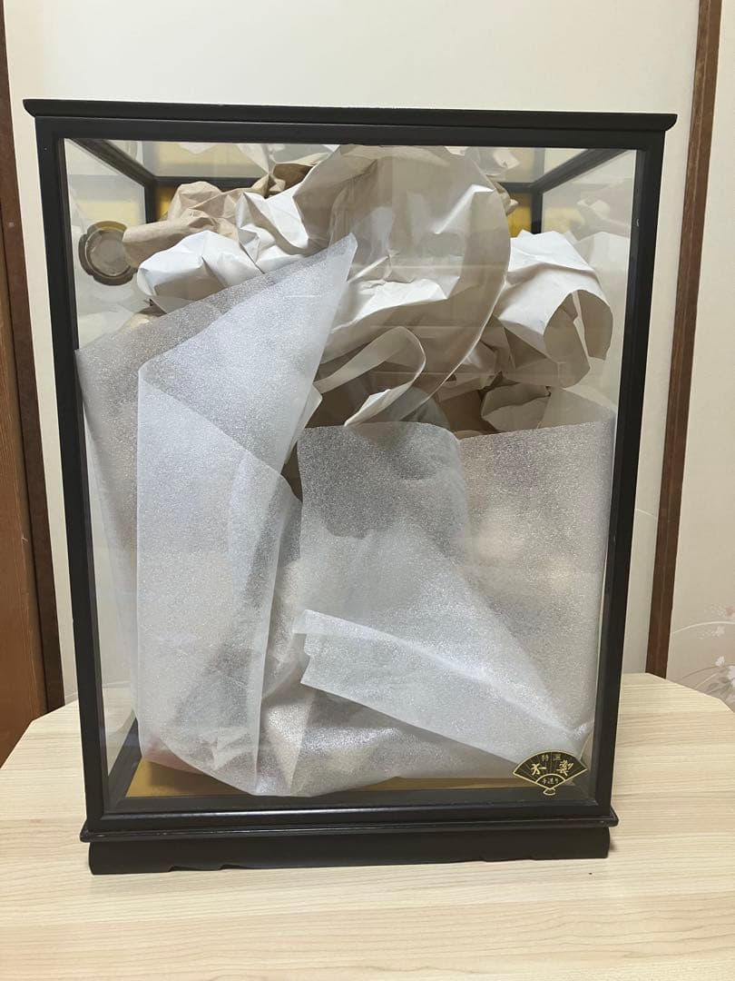 美品　伝統工芸品　市松人形　日本人形　小出松寿作　ガラスケース付き