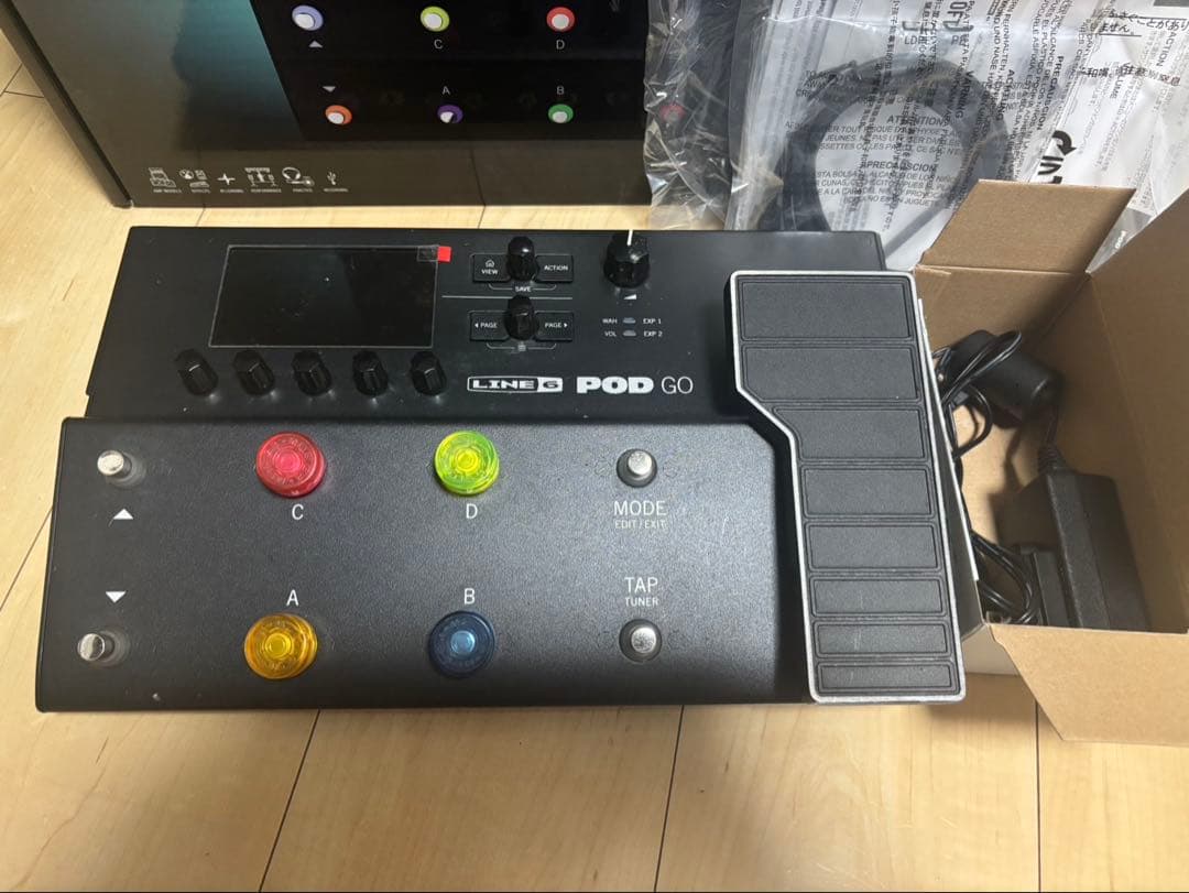 LINE 6 POD GO マルチエフェクター