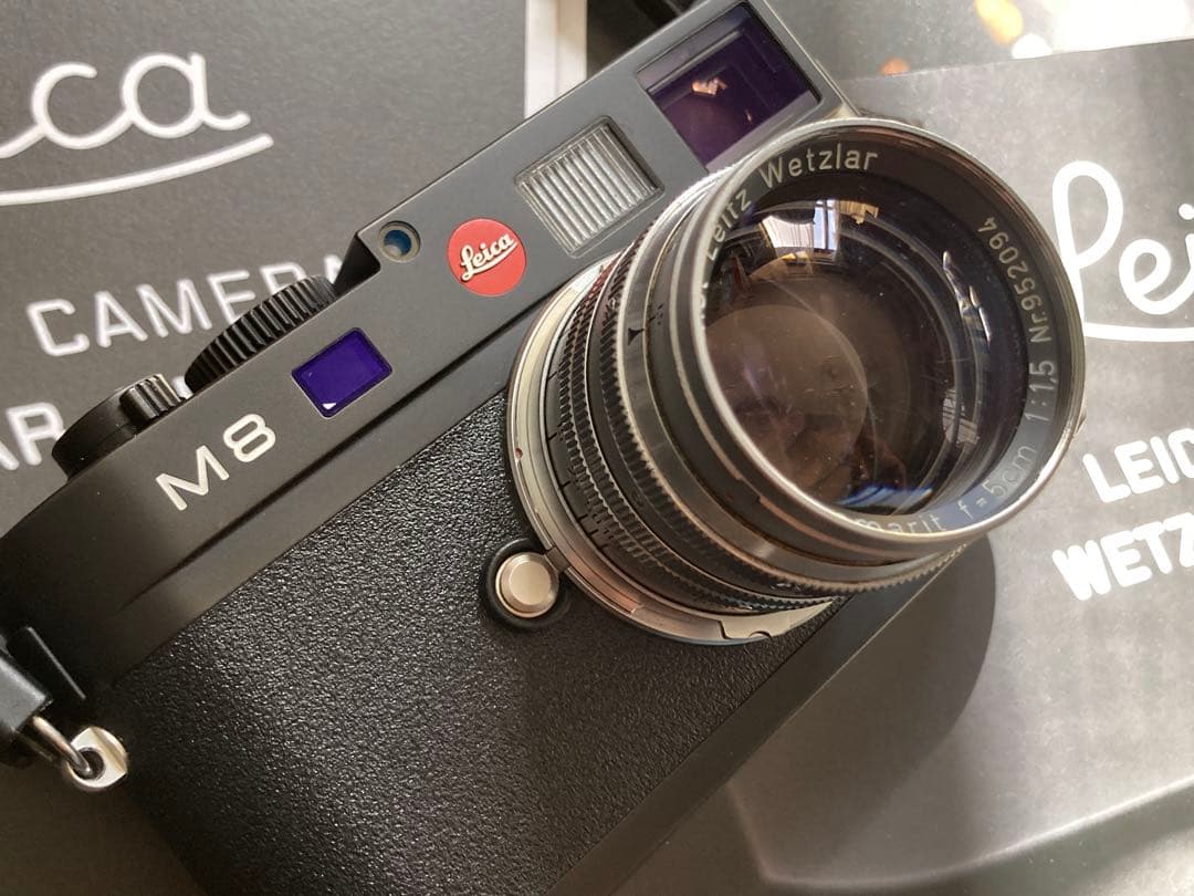 美品　CCDセンサー　Leica M8 + Summarit 50mm