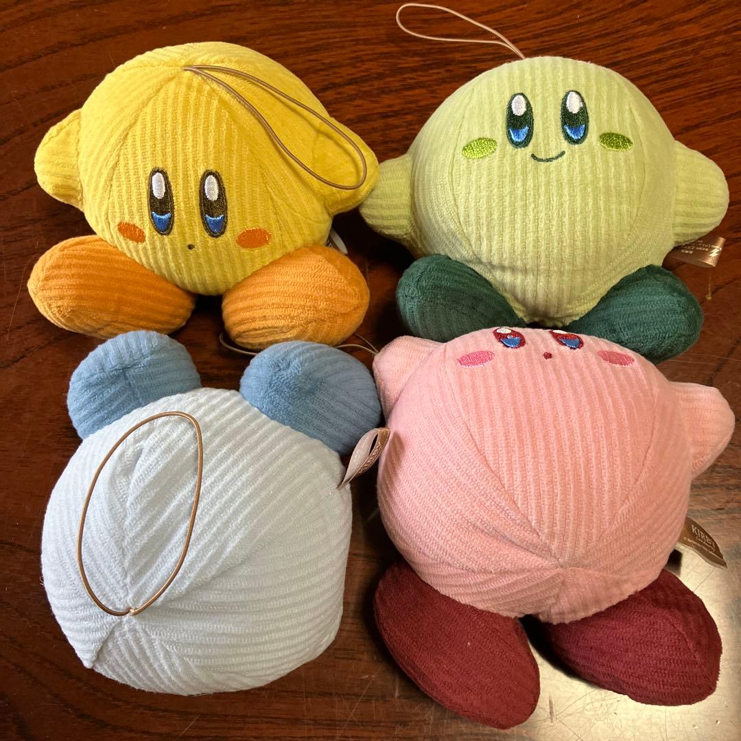 【カービィ部屋を作ろう！】星のカービィ　ぬいぐるみ　コーデュロイ　１２体