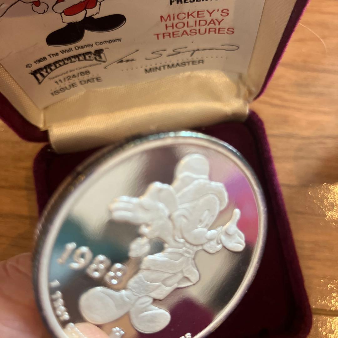 ディズニー .999FINE Silverシルバー 8枚セット