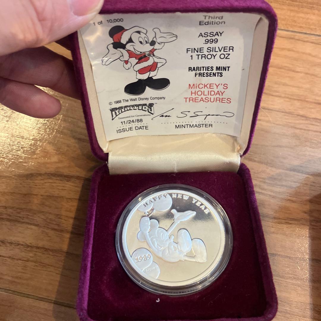 ディズニー .999FINE Silverシルバー 8枚セット