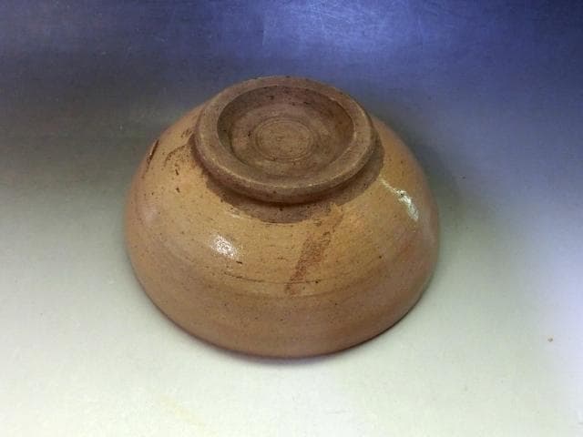 鉢■寿 古い平鉢 菓子器 黄瀬戸(江戸後期～明治期)古美術 時代物 骨董品■