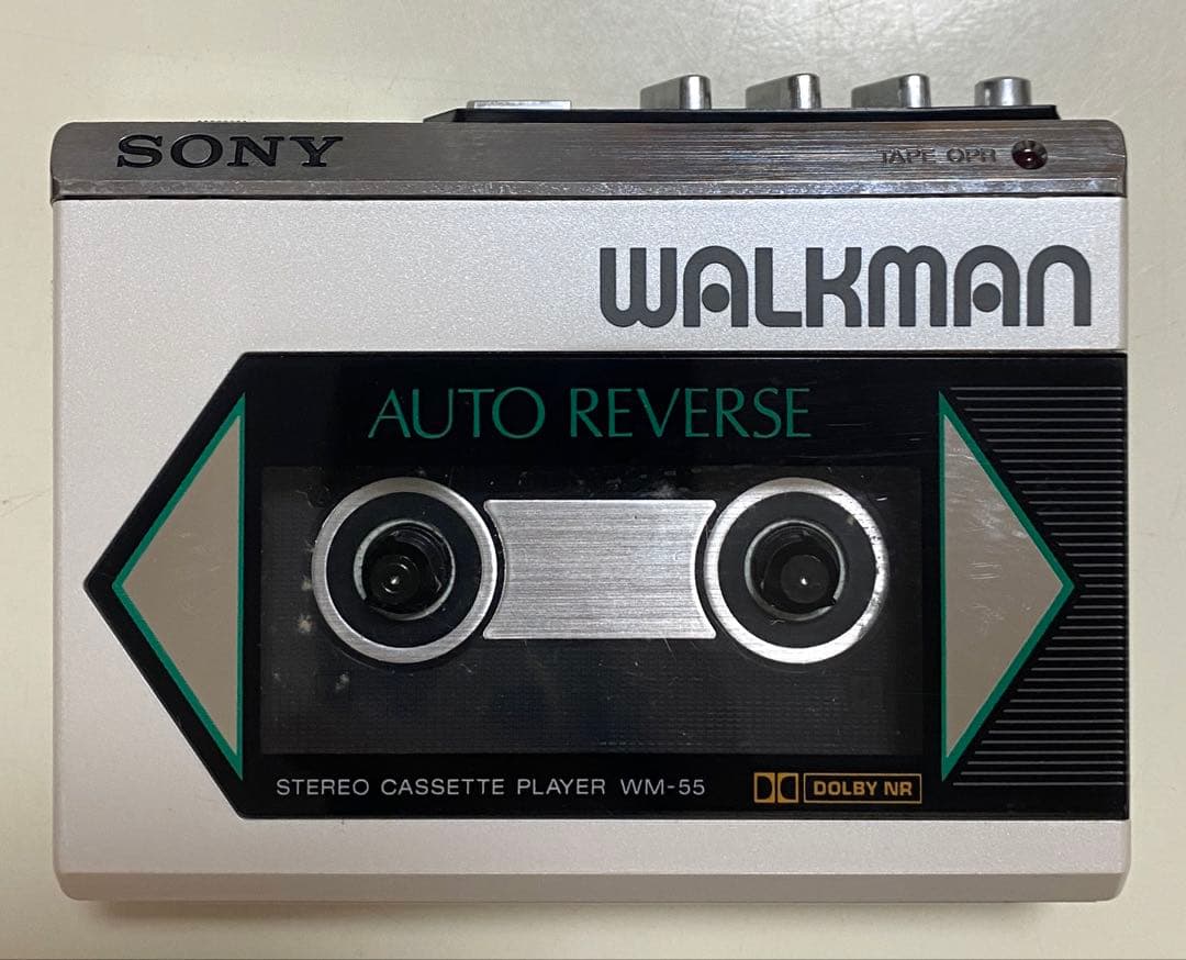 ポータブルプレーヤー SONY WM-55 STEREO CASSETTE PLAYER