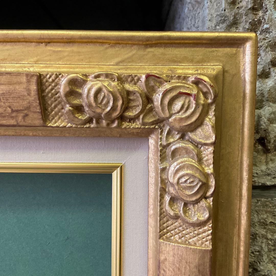 ゴールドフレーム　クラシック　アンティーク　油彩額縁　F10 ガラスなし