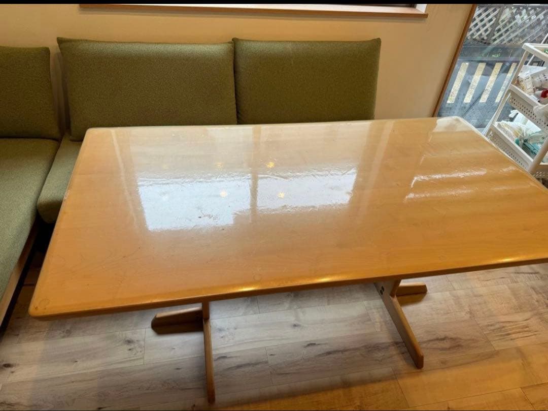 【sawa】ダイニングテーブル　DIY&元台(フイルム付き)