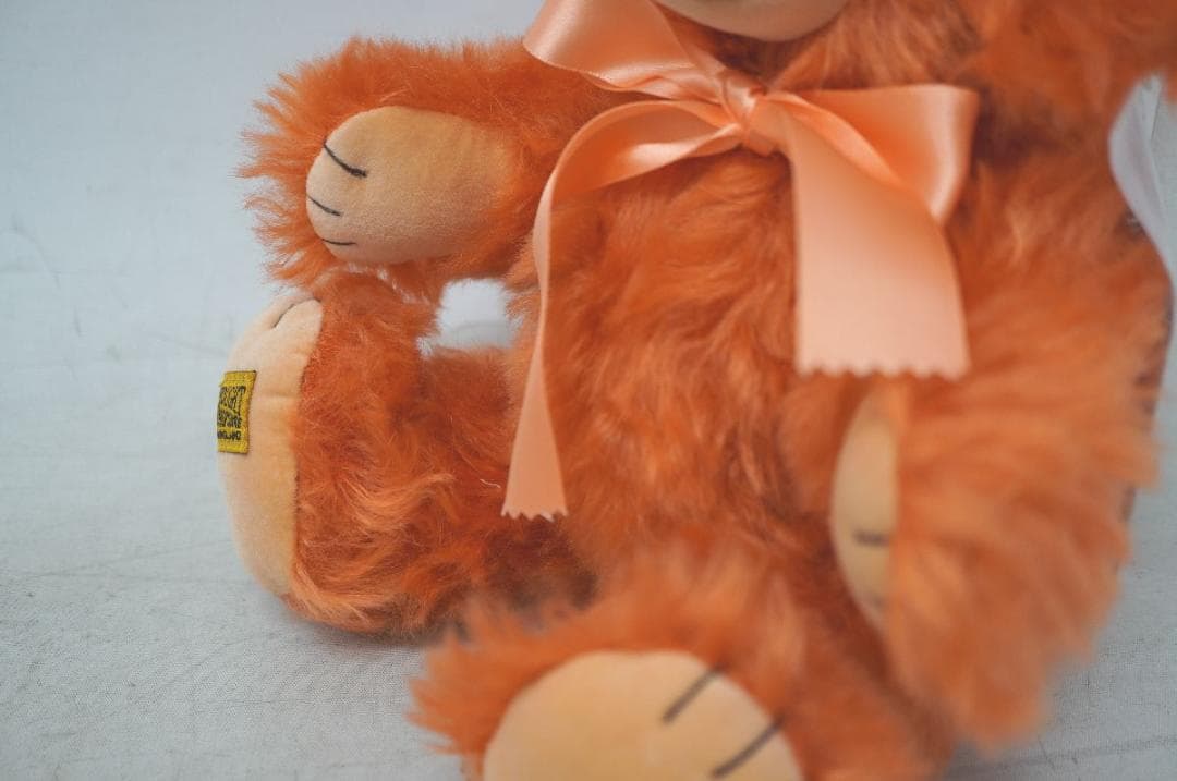 【M2512-20】メリーソート テディベア 40/50 チーキー オレンジ