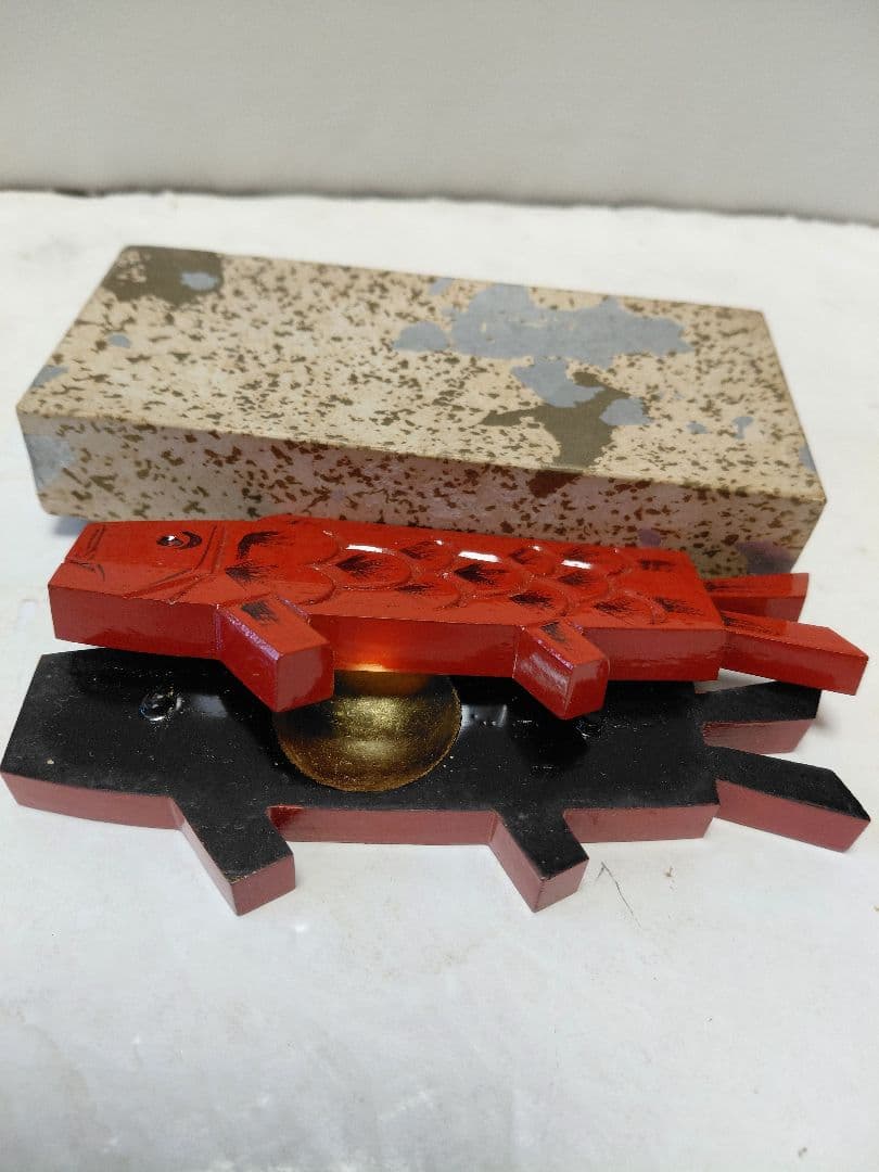 茶道具　鯉幟香合　こいのぼり香合　淡々斎好