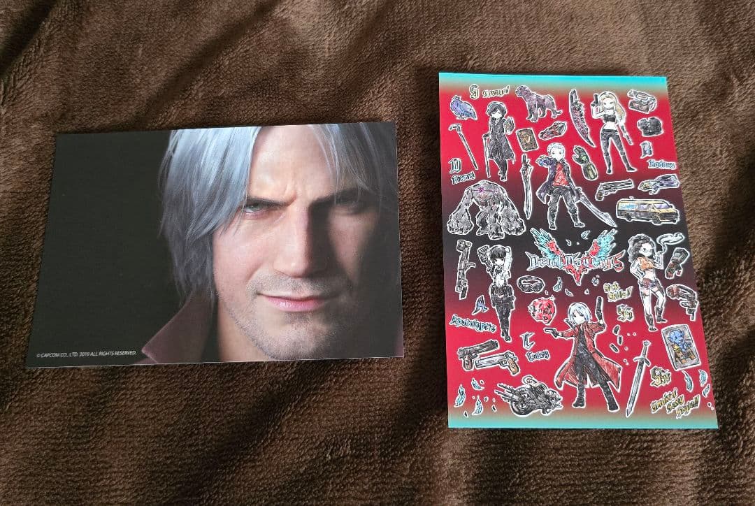 デビルメイクライ カプコンカフェ ダンテ ポストカード