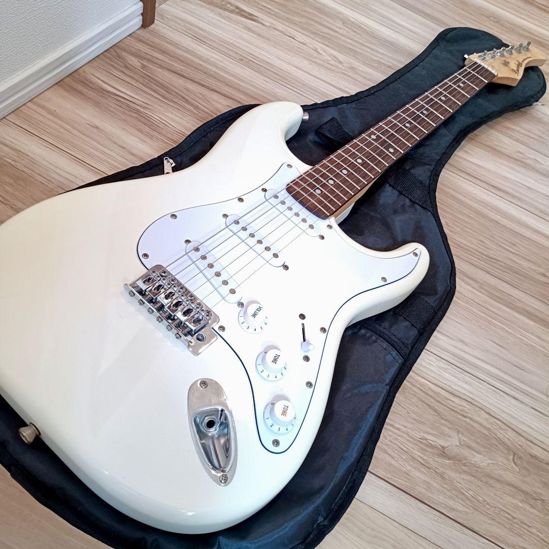 メンテ済｜Bacchusストラトキャスター ホワイト