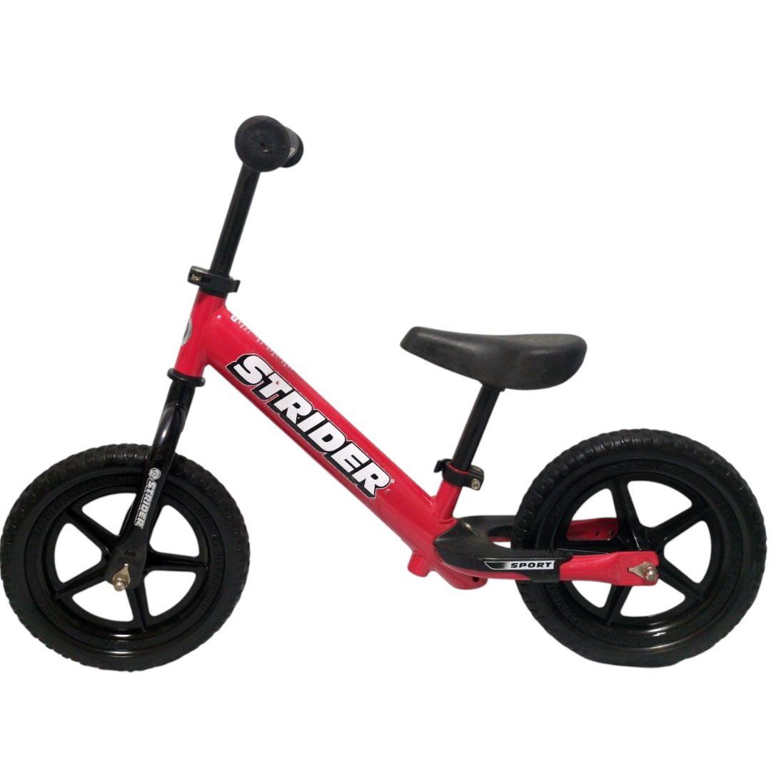 【極美品】STRIDER SPORT 12インチ バランスバイク 赤