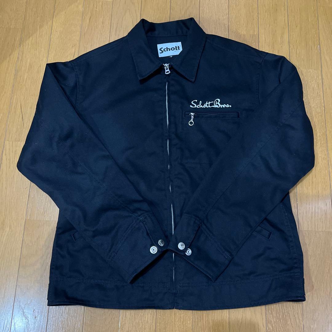 Schott TC ワークジャケット ブラック Mサイズ