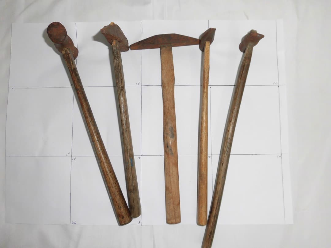 骨董品、昭和レトロ、アンティーク　金槌、歯槌