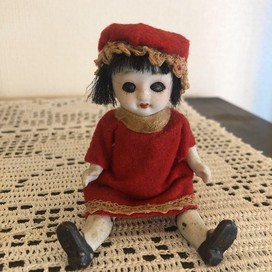 アンティーク　オールビスクドール