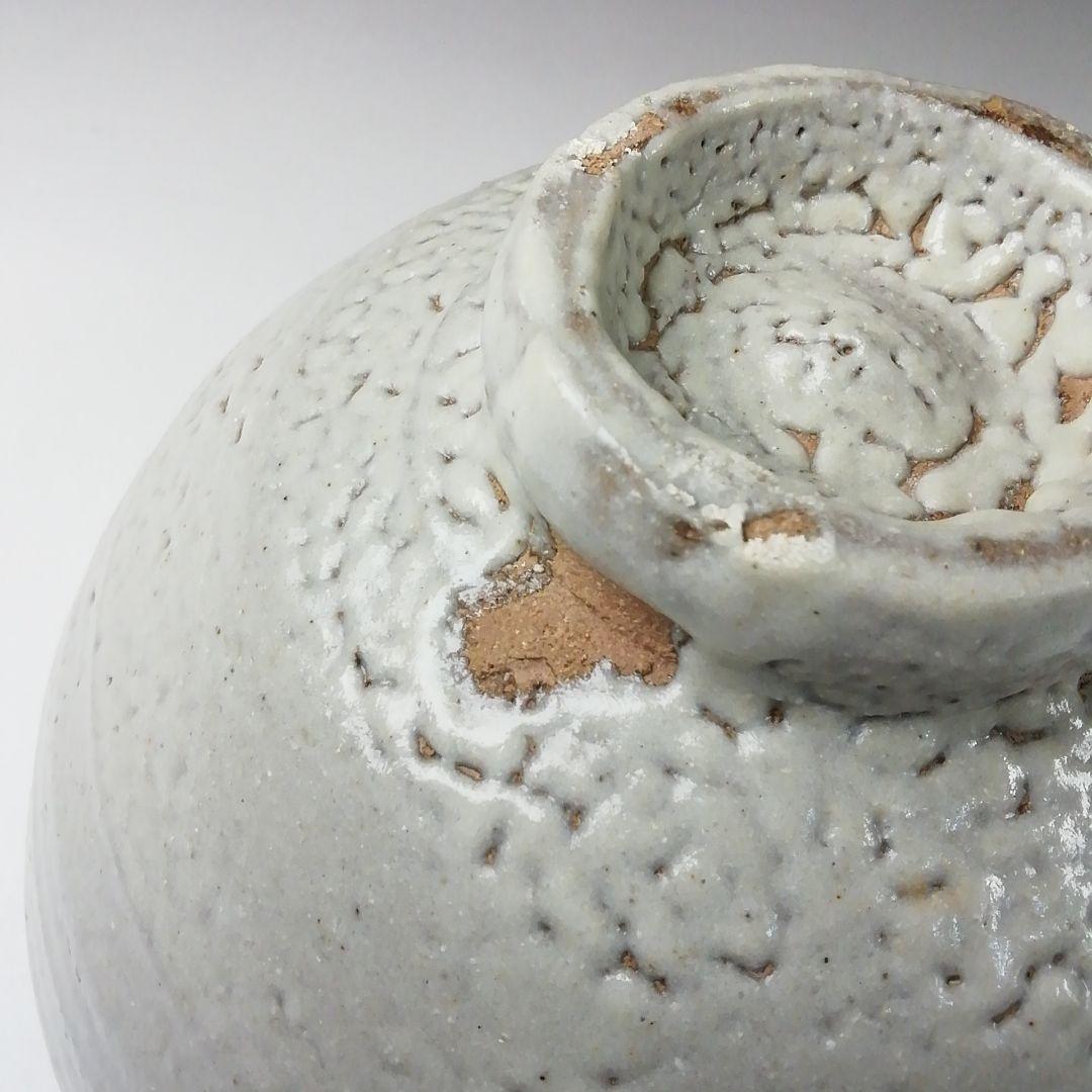 Ｔ２８７　茶碗　『井戸形茶碗』『吉川心水 作』　共箱　抹茶碗　茶道具