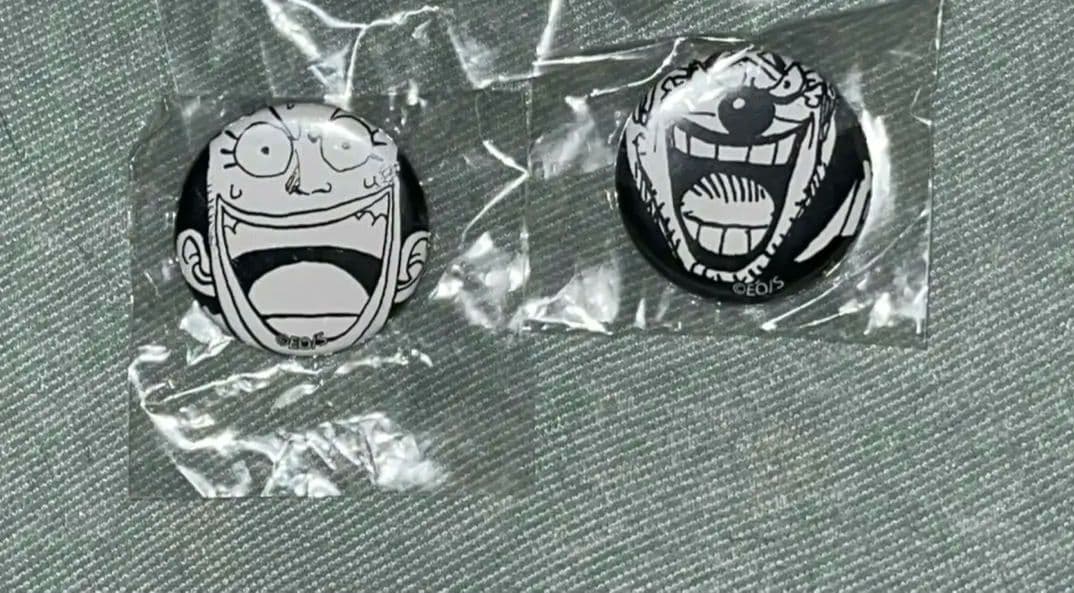 ONE PIECE ALL FACES オールフェイス 缶バッジ