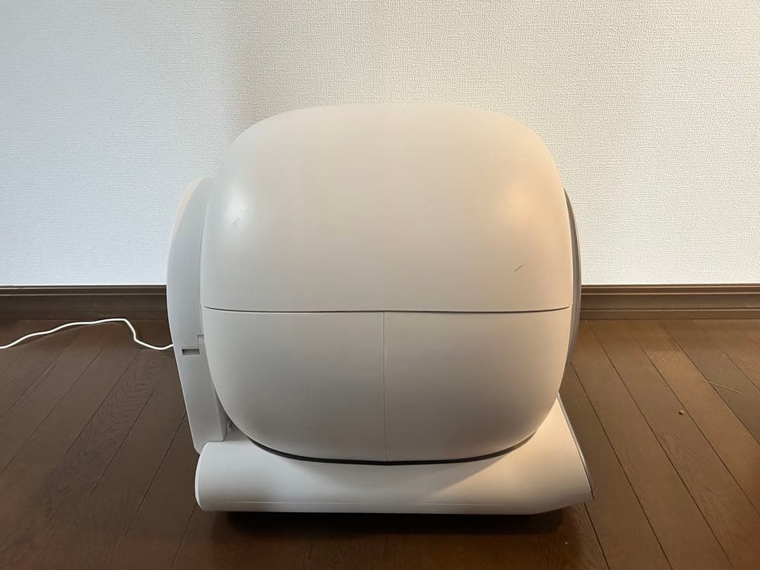 Meopals 自動掃除猫用トイレ ホワイト