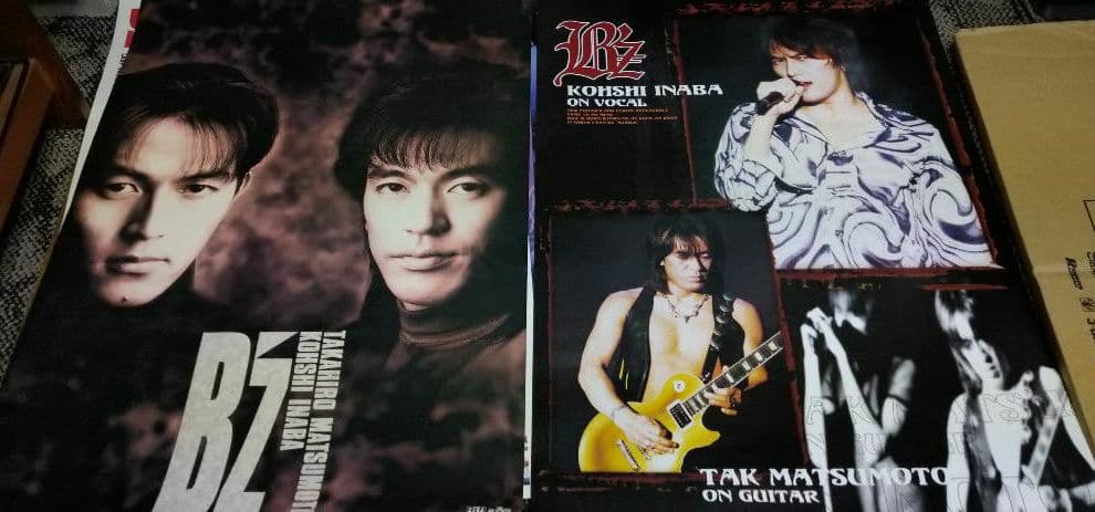 B'z 他ポスター5枚セット