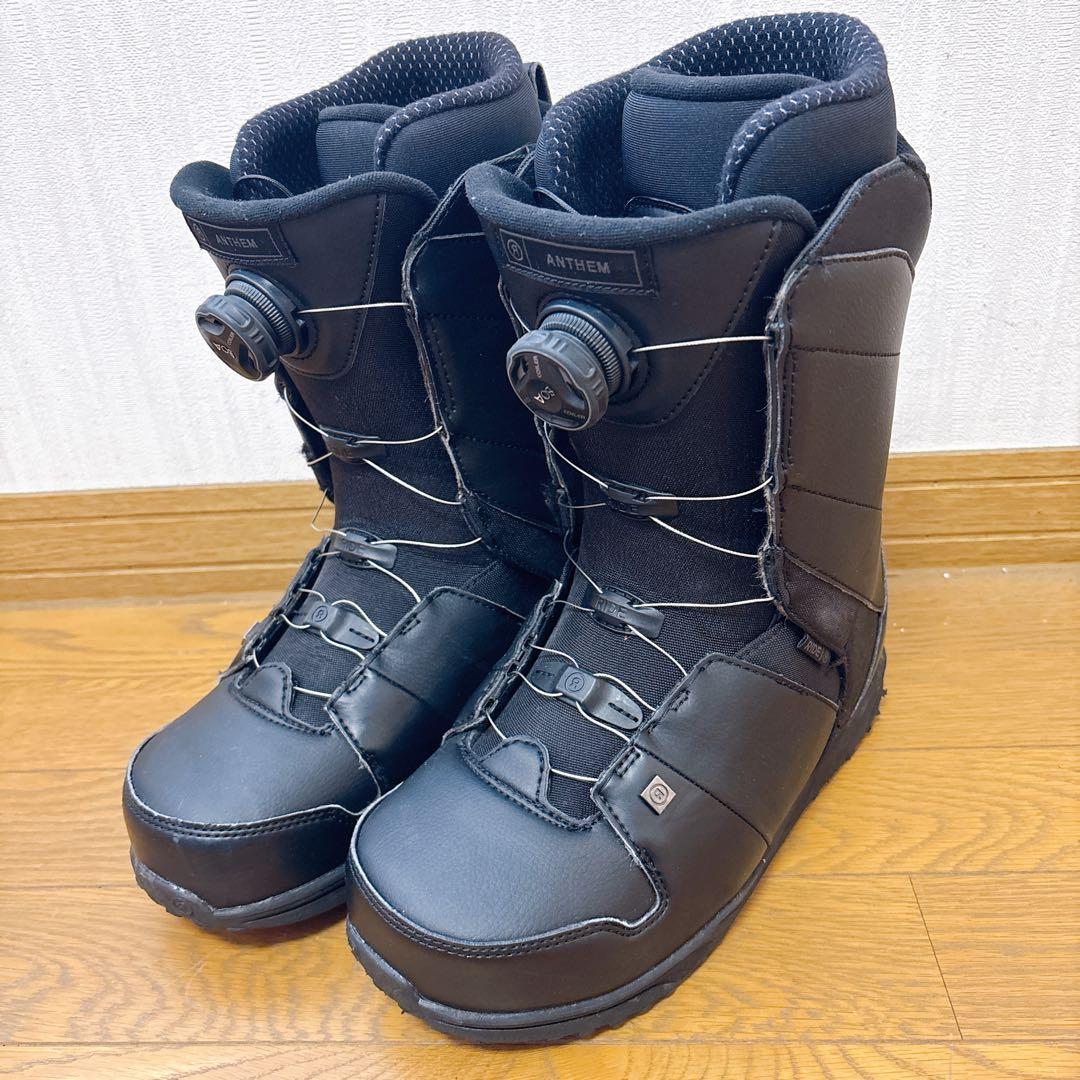 人気⭐︎26.5cm RIDE ANTHEM BOA スノーボードブーツ ブラック