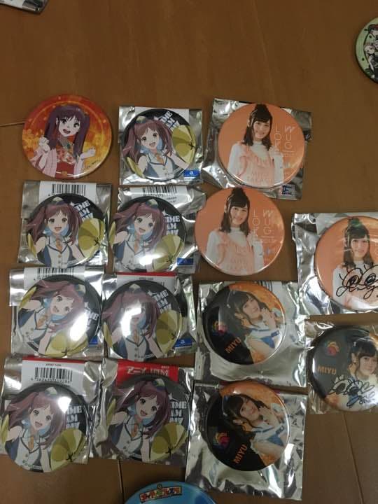 Wake Up Girls！高木美佑、岡本美夕セット缶バッチ！！