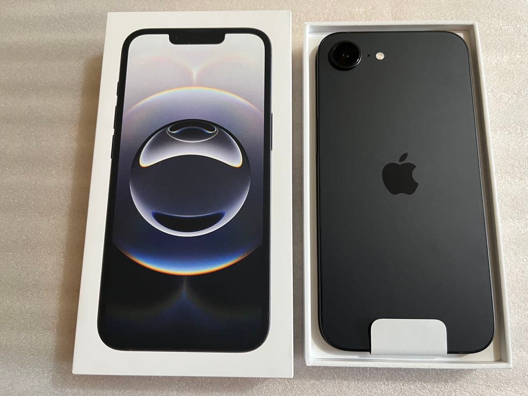 iPhone16e 128GB ブラック SIMフリー 日本国内版 未使用