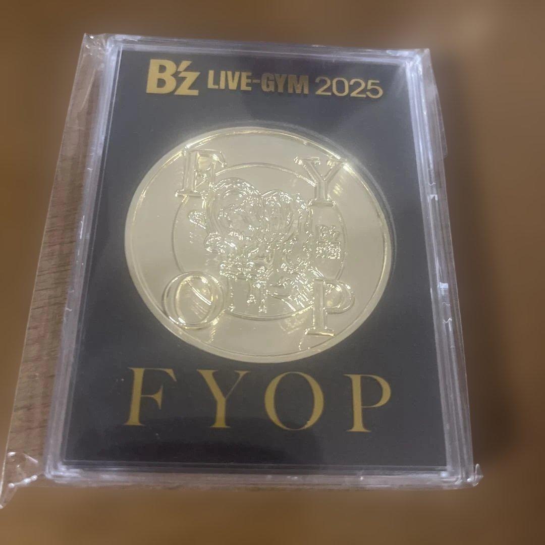 B'z LIVE-GYM 2025 FYOP プレミアム席限定　メダル